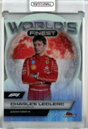 2024 Finest Formula 1 Charles Leclerc World's Finest Die Cut Refractors #WF3【67/74】《※初期傷あり》