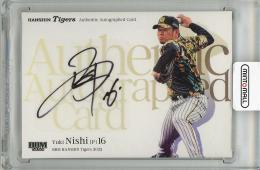 2022 BBM 阪神タイガース 西勇輝 直筆サインカード【27/59】