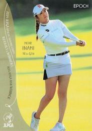 2024 EPOCH JLPGA 日本女子ゴルフ協会 オフィシャルトレーディングカード ROOKIES & WINNERS #11 稲見萌寧 レギュラーカード