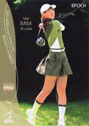 2024 EPOCH JLPGA 日本女子ゴルフ協会 オフィシャルトレーディングカード ROOKIES & WINNERS #46 馬場咲希 レギュラーカード RC