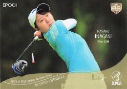 2024 EPOCH JLPGA 日本女子ゴルフ協会 オフィシャルトレーディングカード ROOKIES & WINNERS #58 稲垣那奈子 レギュラーカード RC