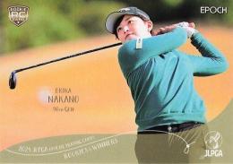 2024 EPOCH JLPGA 日本女子ゴルフ協会 オフィシャルトレーディングカード ROOKIES & WINNERS #62 中野恵里花 レギュラーカード RC