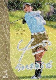 2024 EPOCH JLPGA 日本女子ゴルフ協会 オフィシャルトレーディングカード ROOKIES & WINNERS #7 吉田優利 パラレル版レギュラーカード