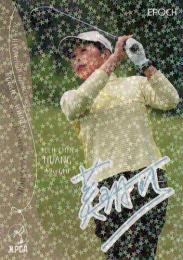 2024 EPOCH JLPGA 日本女子ゴルフ協会 オフィシャルトレーディングカード ROOKIES & WINNERS #43 黄ゲッキン パラレル版レギュラーカード