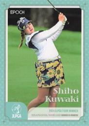 2025 EPOCH JLPGA 日本女子ゴルフ協会 オフィシャルトレーディングカード ROOKIES & WINNERS #5 桑木志帆 レギュラーカード