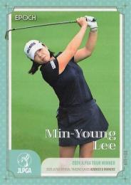 2025 EPOCH JLPGA 日本女子ゴルフ協会 オフィシャルトレーディングカード ROOKIES & WINNERS #11 イ ミニョン レギュラーカード