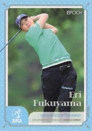 2025 EPOCH JLPGA 日本女子ゴルフ協会 オフィシャルトレーディングカード ROOKIES & WINNERS #19 福山恵梨 レギュラーカード