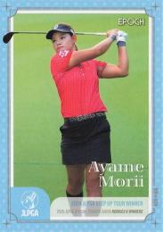 2025 EPOCH JLPGA 日本女子ゴルフ協会 オフィシャルトレーディングカード ROOKIES & WINNERS #32 森井あやめ レギュラーカード