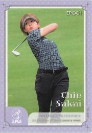 2025 EPOCH JLPGA 日本女子ゴルフ協会 オフィシャルトレーディングカード ROOKIES & WINNERS #40 酒井千絵 レギュラーカード