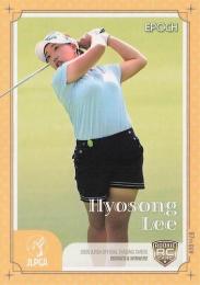 2025 EPOCH JLPGA 日本女子ゴルフ協会 オフィシャルトレーディングカード ROOKIES & WINNERS #43 イ ヒョソン レギュラーカード RC