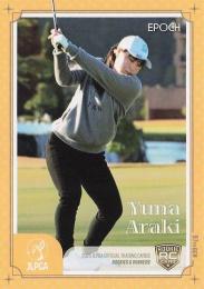 2025 EPOCH JLPGA 日本女子ゴルフ協会 オフィシャルトレーディングカード ROOKIES & WINNERS #47 荒木優奈 レギュラーカード RC