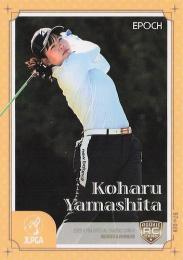 2025 EPOCH JLPGA 日本女子ゴルフ協会 オフィシャルトレーディングカード ROOKIES & WINNERS #49 山下心暖 レギュラーカード RC