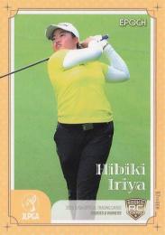 2025 EPOCH JLPGA 日本女子ゴルフ協会 オフィシャルトレーディングカード ROOKIES & WINNERS #52 入谷響 レギュラーカード RC