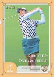2025 EPOCH JLPGA 日本女子ゴルフ協会 オフィシャルトレーディングカード ROOKIES & WINNERS #53 中村心 レギュラーカード RC