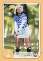 2025 EPOCH JLPGA 日本女子ゴルフ協会 オフィシャルトレーディングカード ROOKIES & WINNERS #61 上堂薗伽純 レギュラーカード RC