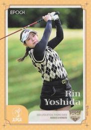 2025 EPOCH JLPGA 日本女子ゴルフ協会 オフィシャルトレーディングカード ROOKIES & WINNERS #62 吉田鈴 レギュラーカード RC