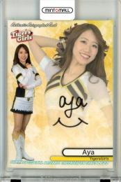 2022 BBM DANCING HEROINE 舞 Tigers Girls Aya 直筆サインカード 46/90