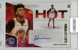 2020-21PANINI Hoops James Wiseman Hot Signatures Rookie No.HR-JWS