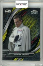 2024 Topps Chrome Black Star Wars Director Krennic #69 Yellow Lazer Refractors【57/75】