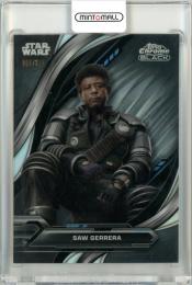 2024 Topps Chrome Black Star Wars Saw Gerrera #18 Refractors【008/199】