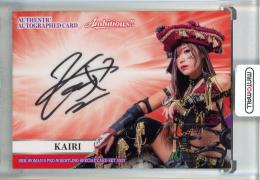 2023 BBM 女子プロレスカード Ambitious!! KAIRI 直筆サインカード【073/100】