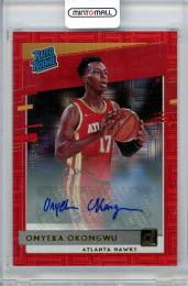 2020-21 PANINI Donruss Onyeka Okongwu Rated Rookies Signature Choice Red 99枚限定 /65