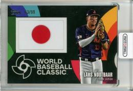 2023 Topps Japan Edition Lars Nootbar WBC Japanese National Team Manufactured Patches【43/99】 Team Japan