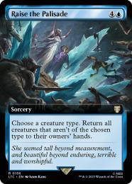 MTG 矢来を上げよ Raise the Palisade FOIL ミントモール / MINT GAMES MTG(東日本橋) / 【LTC】【ENG】【Foil