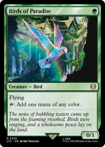 ミントモール / MINT GAMES MTG(東日本橋) / 【LTC】【ENG】《極楽鳥/Birds of Paradise》