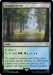 MTG 溢れかえる果樹園 EVE Foil 日本語版 日本語版】溢れかえる果樹園/Flooded Grove - アドバンテージMTG店