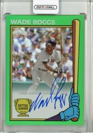 2024 Topps Archives Wade Boggs 90 Batting Leaders Autographs【84/99】 Boston Red Sox