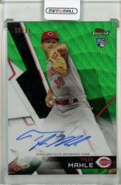 2018 Topps Finest Tyler Mahle Green Wave Refractors【16/99】 Cincinnati Reds