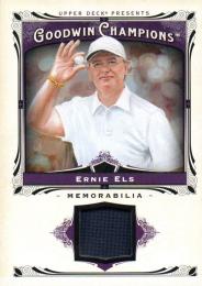 2013 UPPER DECK Goodwin Champions  Ernie Els (Golf) Used Memorabilia