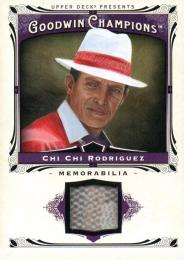2013 UPPER DECK Goodwin Champions  Chi Chi Rodriguez (Golf) Used Memorabilia