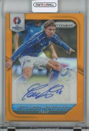 2016 Panini Prizm UEFA EURO SOCCER Riccardo Montolivo Orange Prizm/Autograph【05/20】 Italy