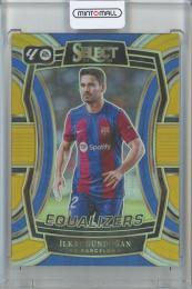 2023-24 PANINI SELECT LA LIGA SOCCER Ilkay Gundogan Equalizers/Gold Prizm/#8【04/10】 FC Barcelona
