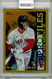 【表面左下微キズあり】2026 TOPPS Series 1 Roman Anthony #TP-23 (RC) Gold【15/50】