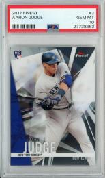 2017 TOPPS FINEST Aaron Judge #2【PSA10】《Gem-MINT》 New York Yankees