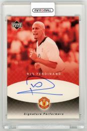 2002 Upper Deck Manchester United Rio Ferdinand Signature Performers【RF-SP】 Manchester United