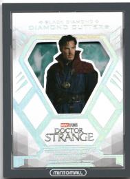2021 UPPER DECK MARVEL BLACK DIAMOND Benedict Cumberbatch as Doctor Strange Diamond Cutters #DC-2