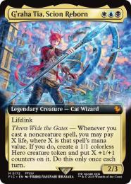 MTG FF サージFoil ボーダーレス 時空を渡りし者、グ・ラハ