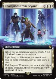 【FIC】【ENG】〈101-R-W〉《稀なるつわもの/Champions from Beyond》拡張アート版