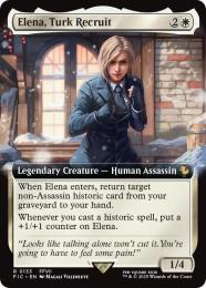 【FIC】【ENG】《タークスの新人、イリーナ/Elena, Turk Recruit》拡張アート版