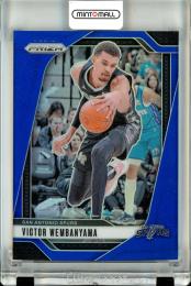 2024-25 Panini Prizm Basketball Victor Wembanyama Prizms Blue #172 San Antonio Spurs