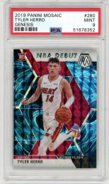 2019-20 Panini Mosaic Tyler Hero #280 RC NBA Debut Genesis【PSA9】