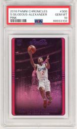 2018-19 Panini Chronicles Shai Gilgeous-Alexander #300 RC Studio Pink【PSA10】