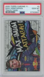 2020 TOPPS Chrome Formula 1 Track Tags / MAX VERSTAPPEN(Red Bull Racing) [PSA10/GEM MINT]