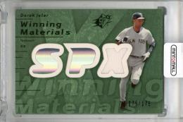 2007 UPPER DECK SPx Derek Jeter Winning Materials 175 Green #DJ【075/175】 New York Yankees