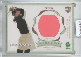 2024 EPOCH JLPGA OFFICIAL TRADING CARDS ROOKIES & WINNERS 河村 来未 ウエアカード/#PM-26/RC【91/130】
