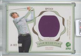 2024 EPOCH JLPGA OFFICIAL TRADING CARDS ROOKIES & WINNERS 李 知姫 ウエアカード/#PM-11【73/130】